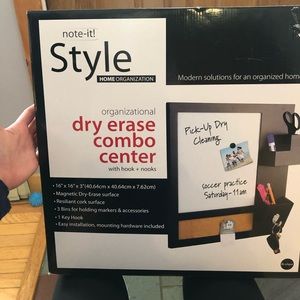 Dry erase combo board